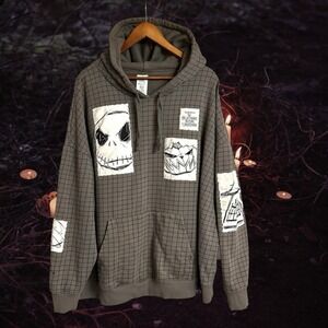 Disney Hoodie 3X Nightmare Before Christmas Jack Skellington Unisex Pullover